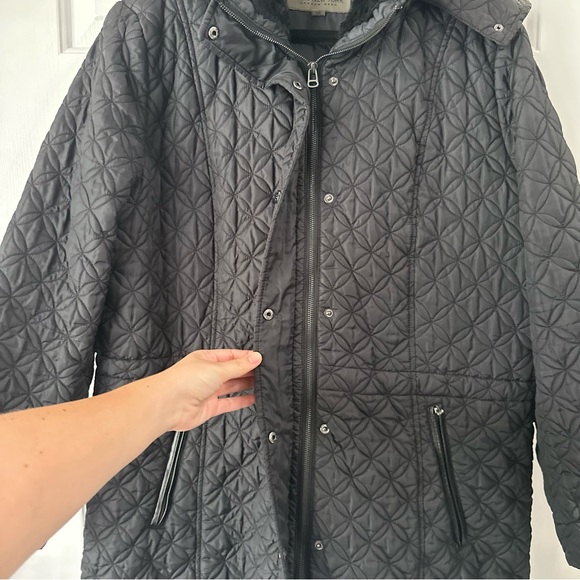 Marc New York Quilted faux fur lined jacket - Picture 4 of 14